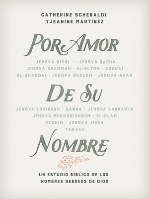 cover image of Por amor de Su nombre